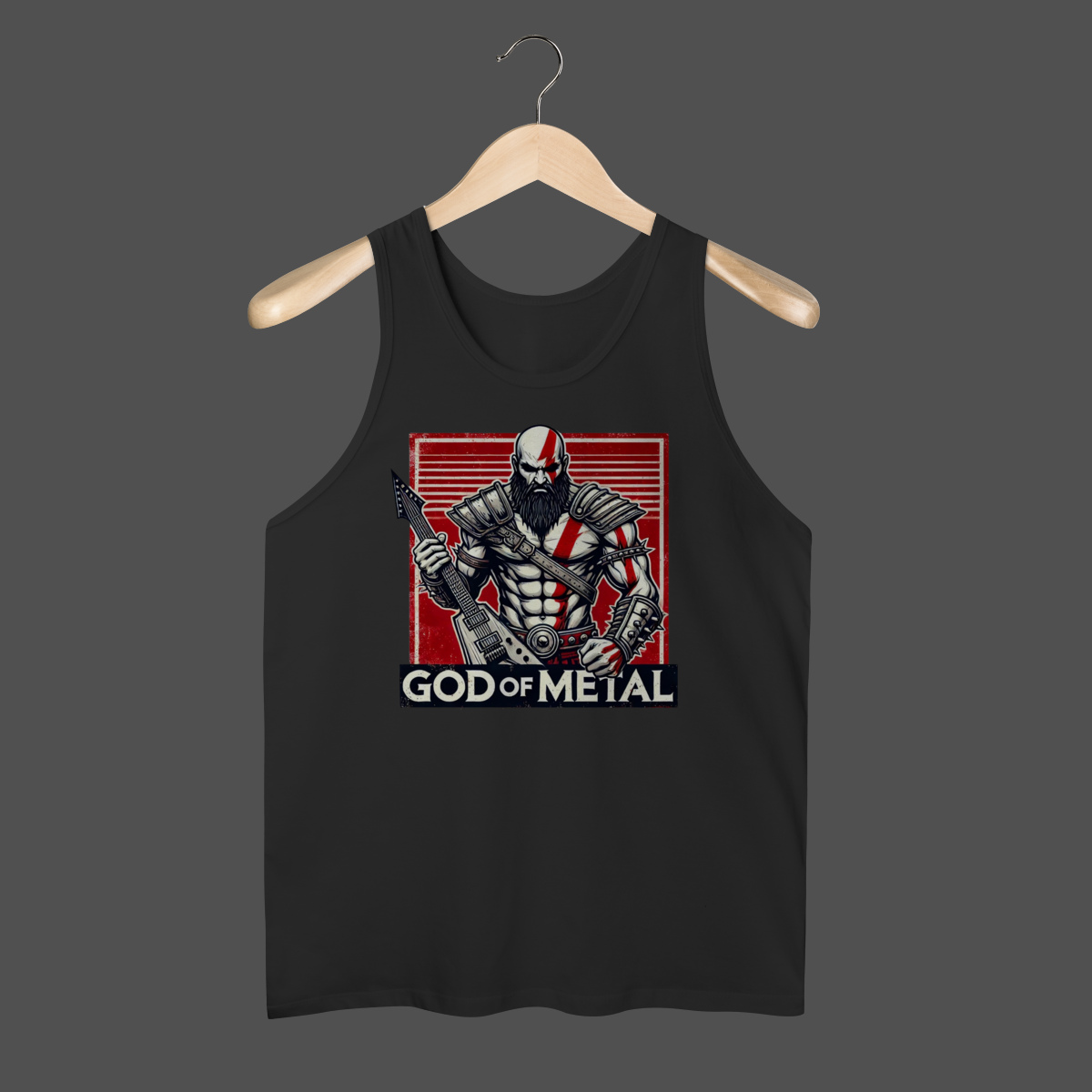 Nome do produto: Regata Quality | God Of Metal