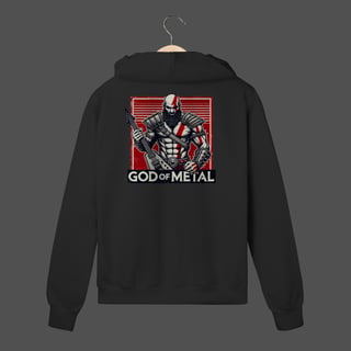 Moletom C/ Zíper Prime | God Of Metal