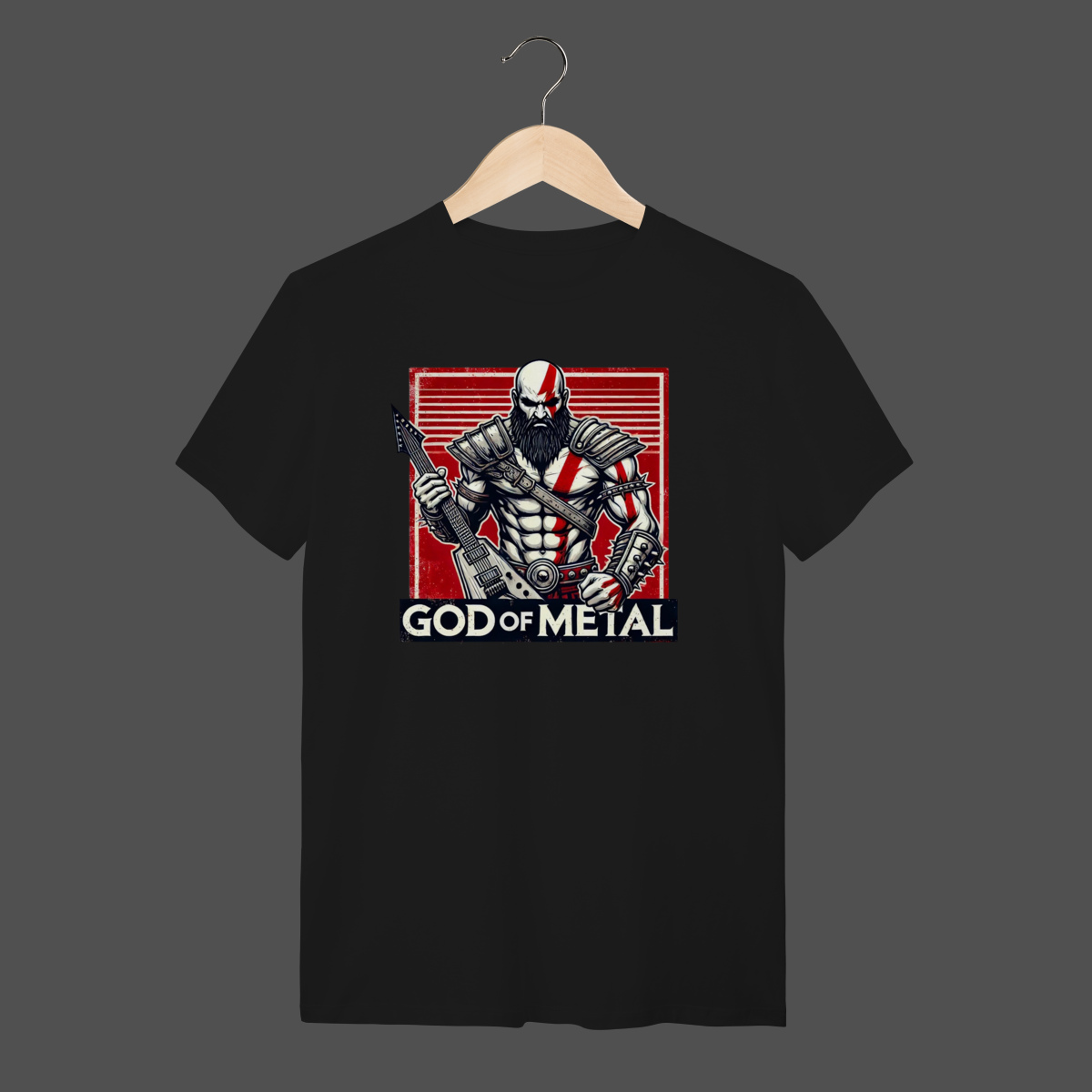 Nome do produto: Camiseta Quality | God Of Metal