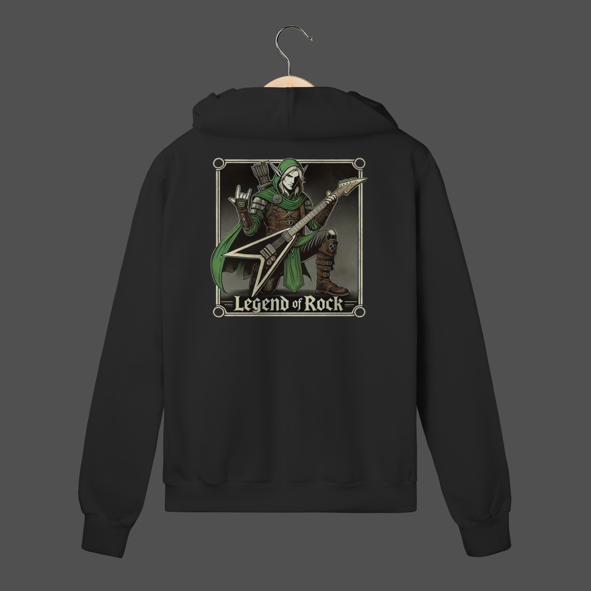 Moletom C/ Zíper Prime | Legend Of Rock