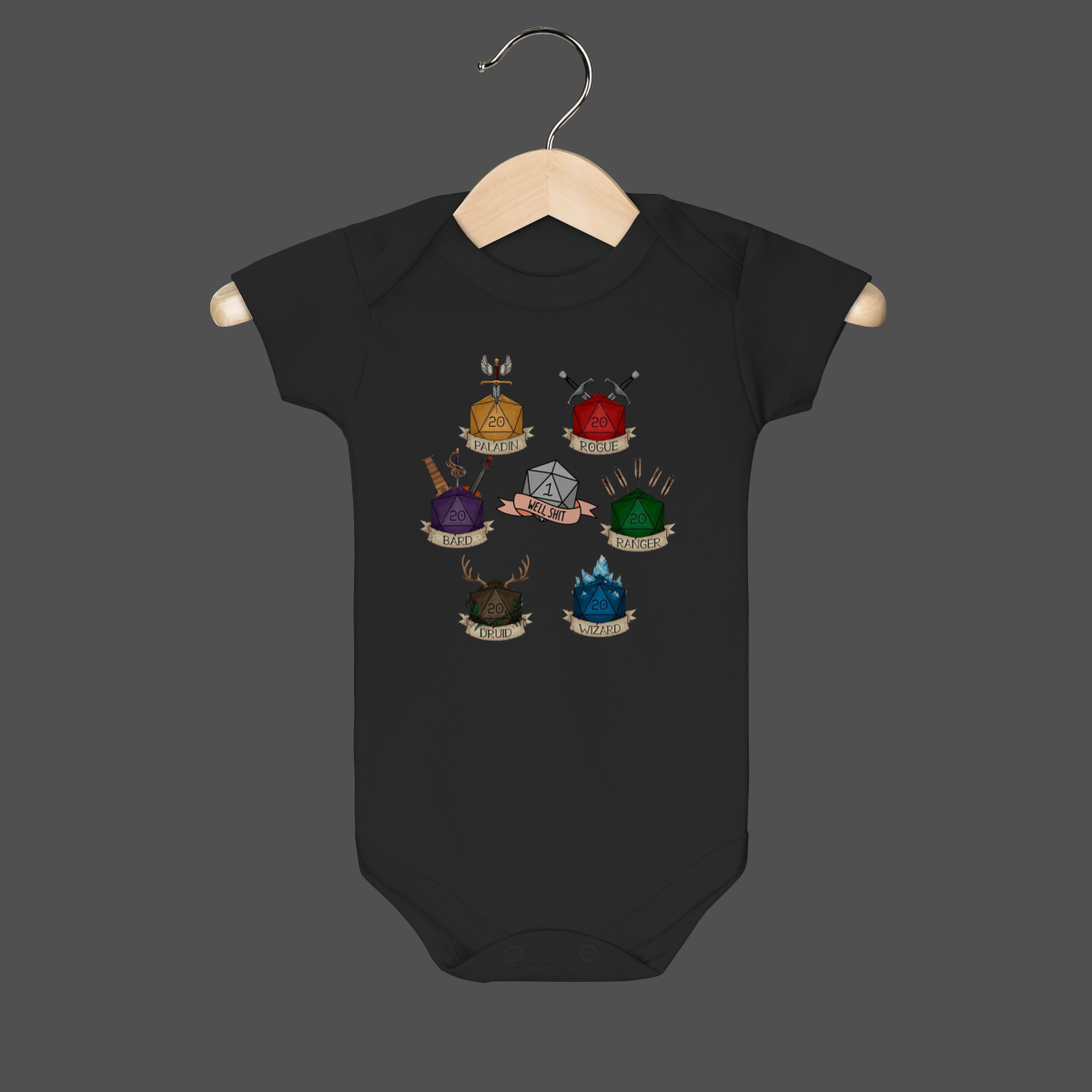 Nome do produto: Body Infantil | Dice Legends