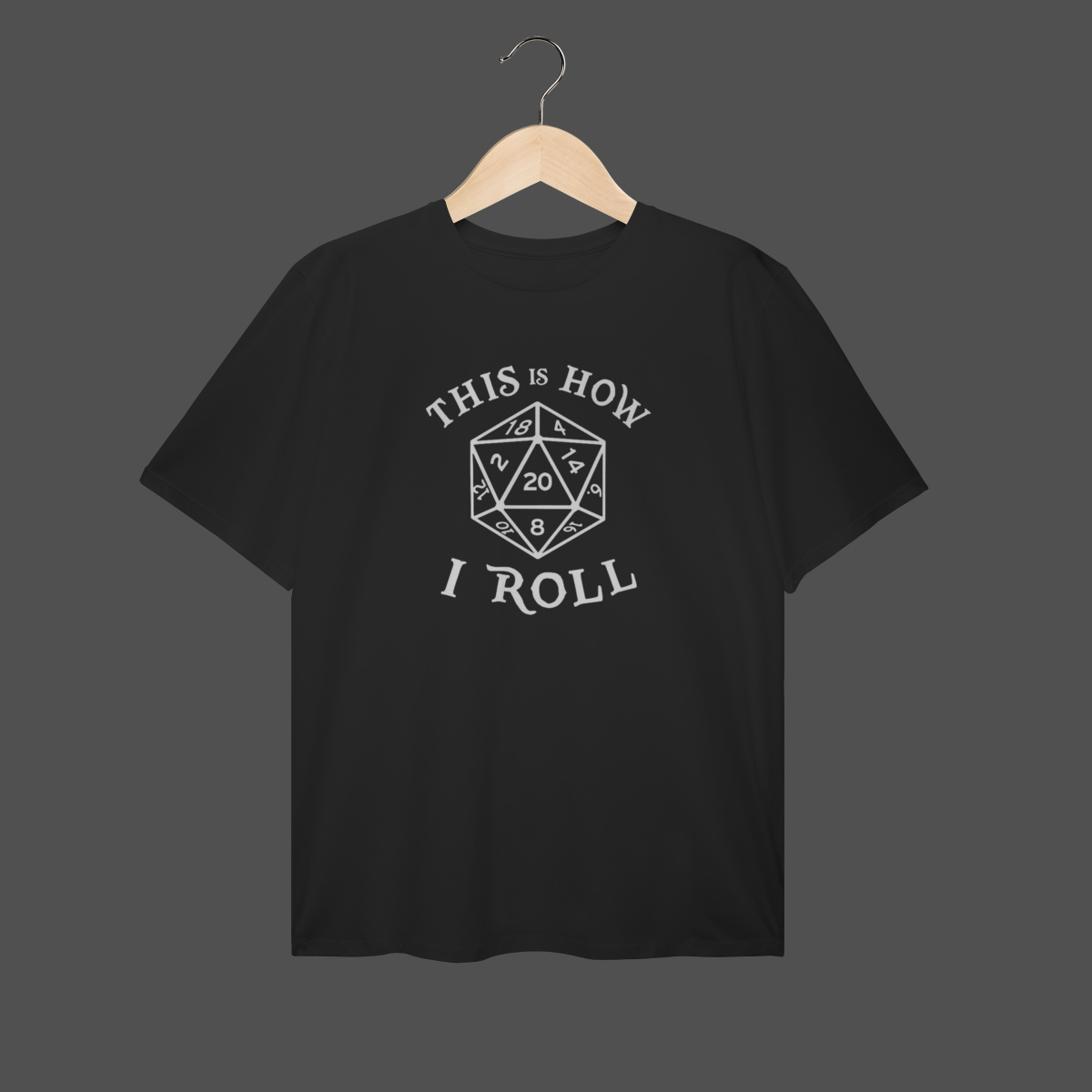 Nome do produto: Camiseta Plus Size | This Is How I Roll 
