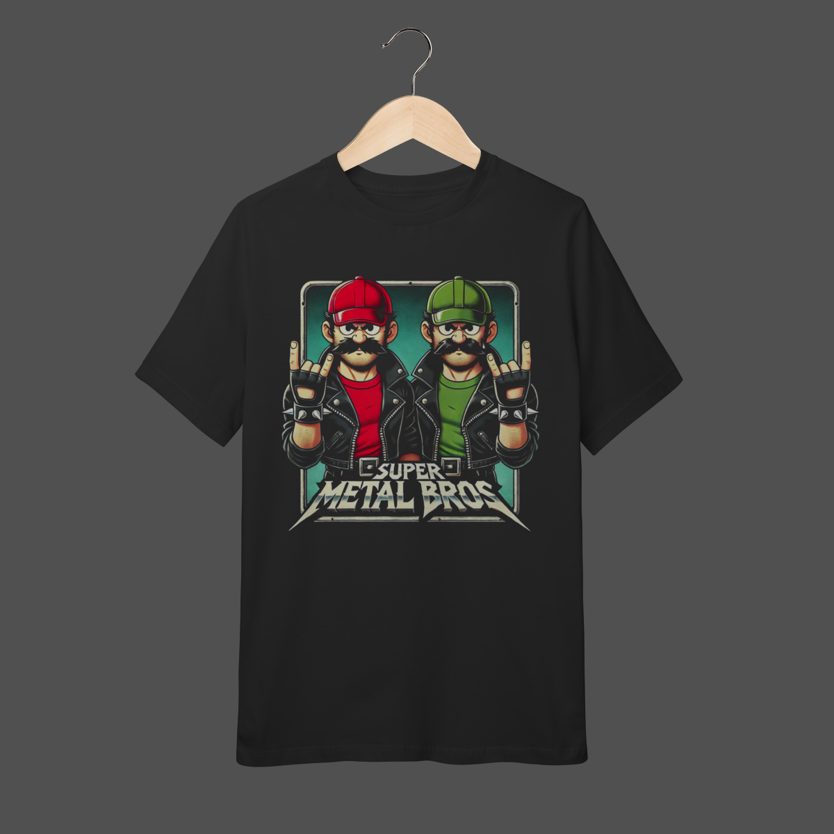 Camiseta Infantil (10 a 14) | Super Metal Bros