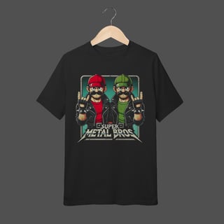 Camiseta Infantil (10 a 14) | Super Metal Bros