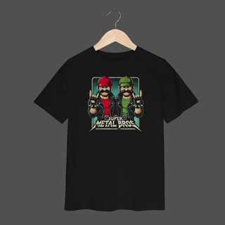 Camiseta Infantil (2 a 8) | Super Metal Bros