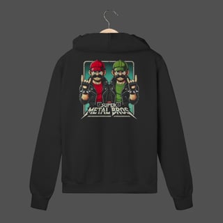 Moletom C/ Zíper Prime | Super Metal Bros