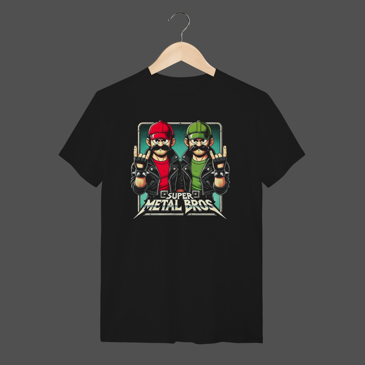 Camiseta Quality | Super Metal Bros