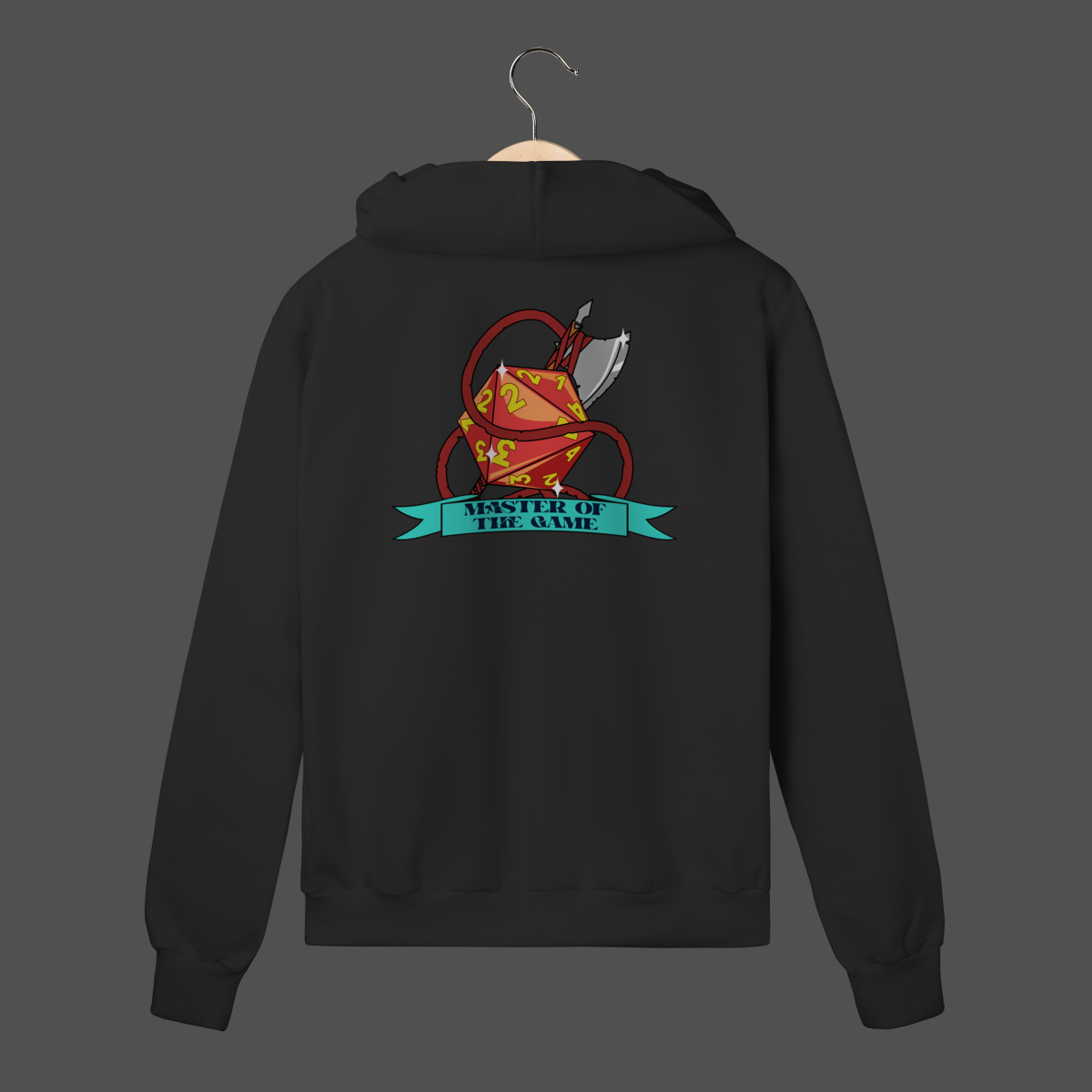 Nome do produto: Moletom C/ Zíper Prime | Master Of The Game