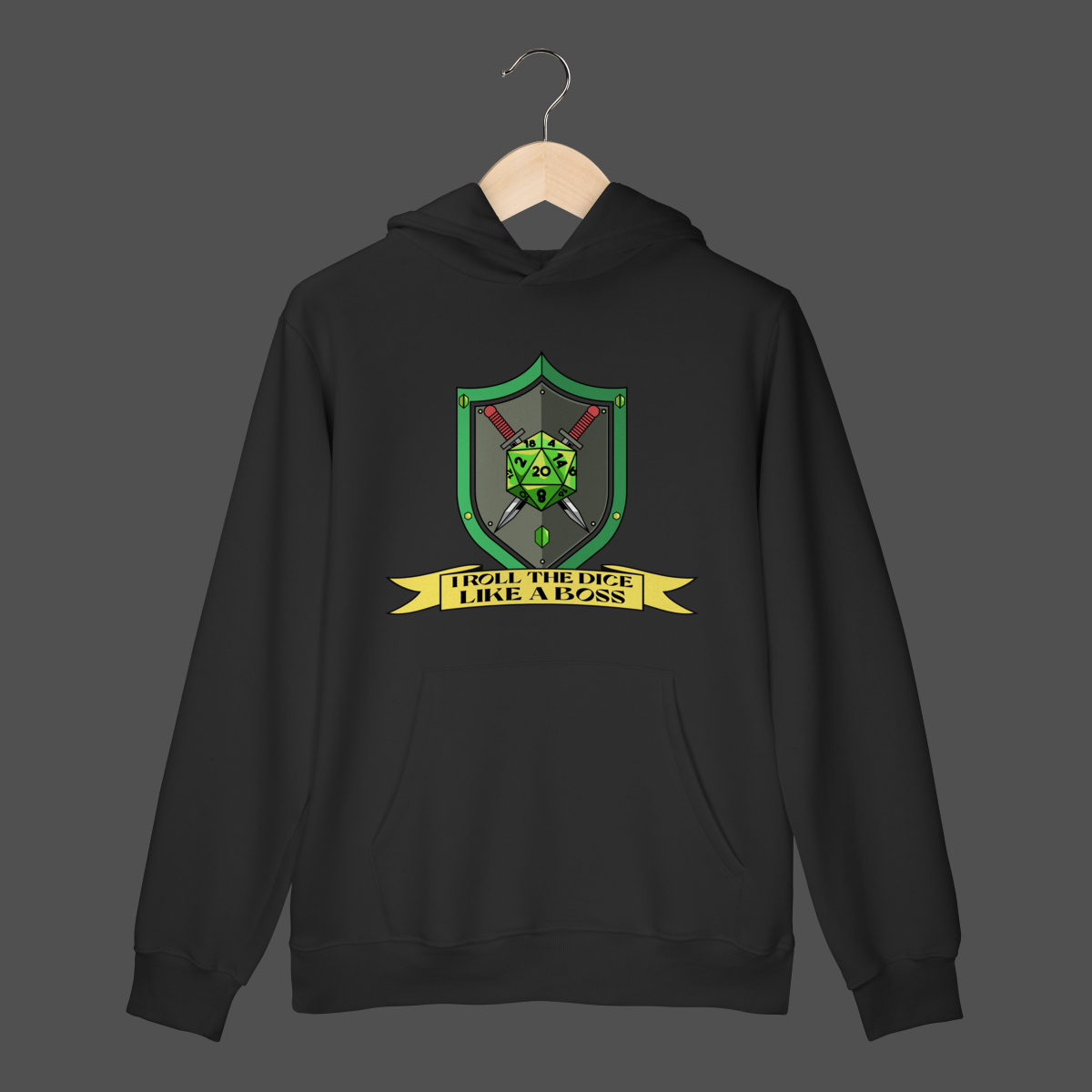 Moletom Canguru Prime | I Roll The Dice - Like A Boss