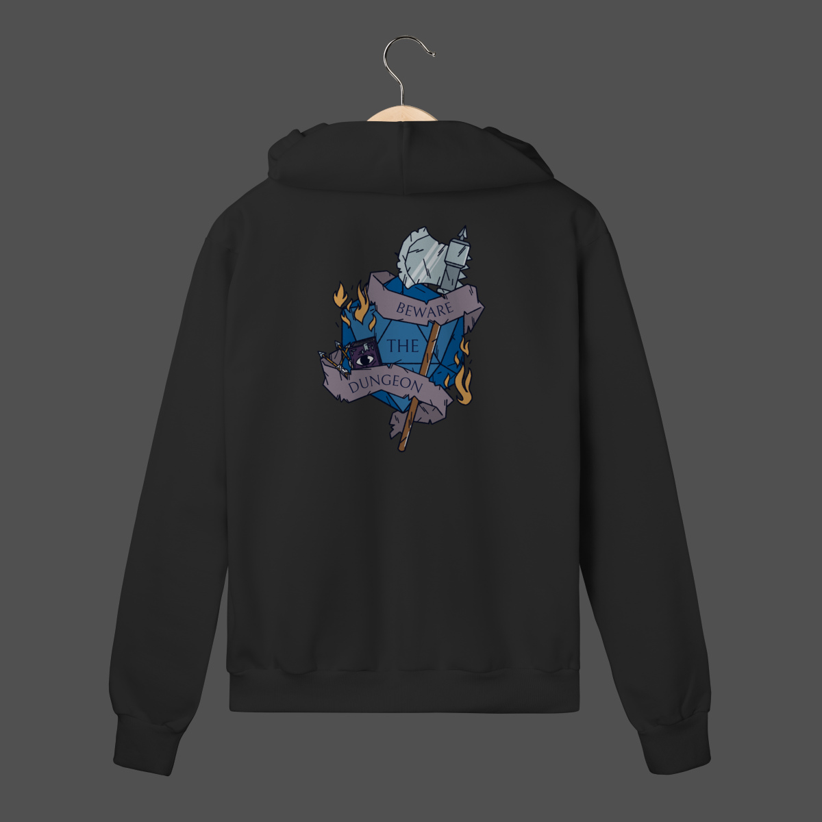 Moletom C/ Zíper Prime | Beware The Dungeon