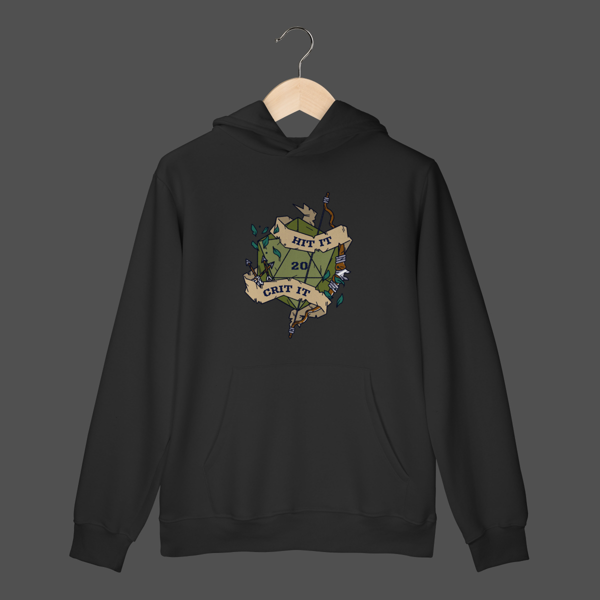 Nome do produto: Moletom Canguru Prime | Hit It - Crit It