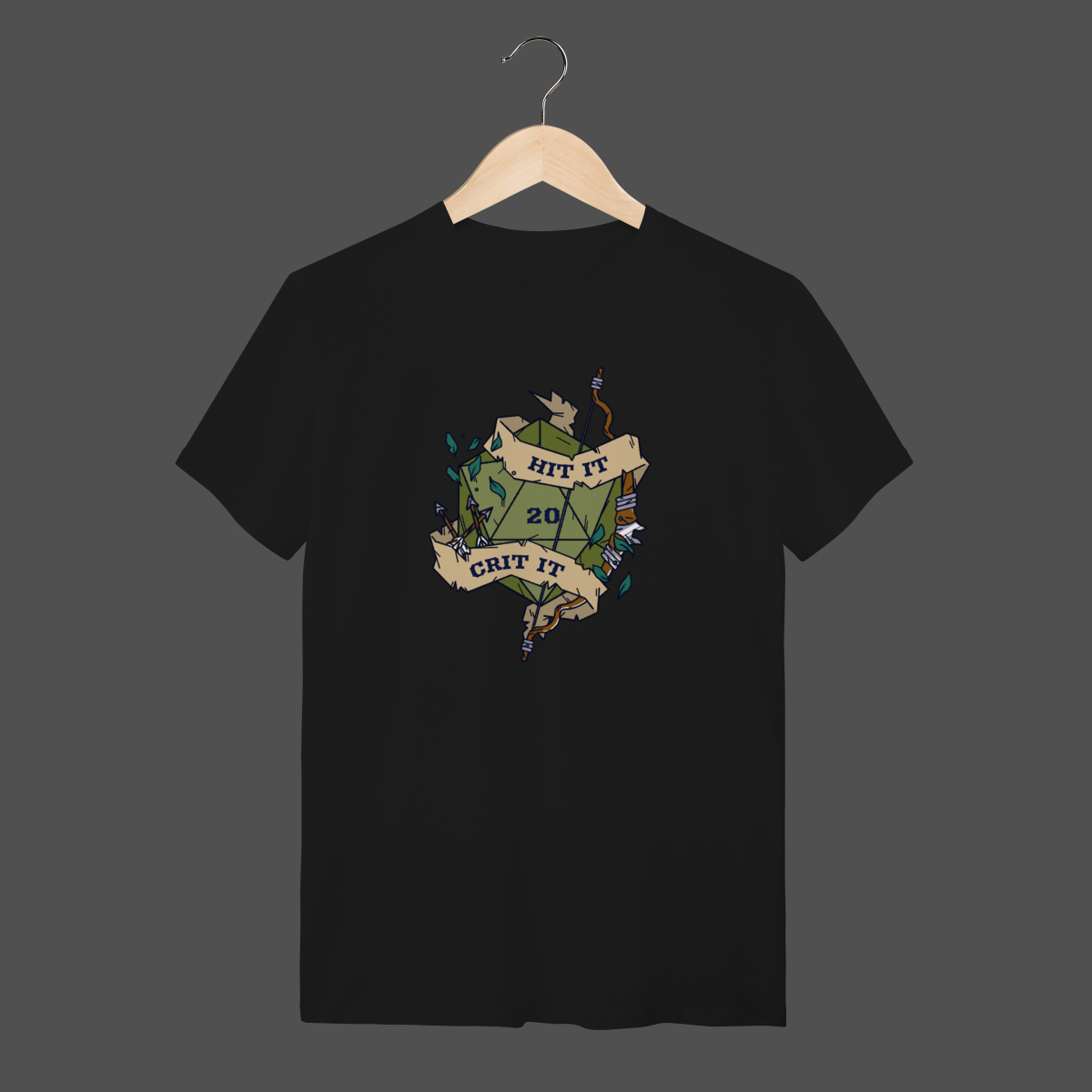 Camiseta Quality | Hit It - Crit It