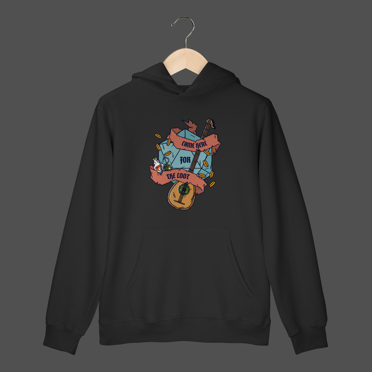 Nome do produto: Moletom Canguru Prime | Came Here For The Loot