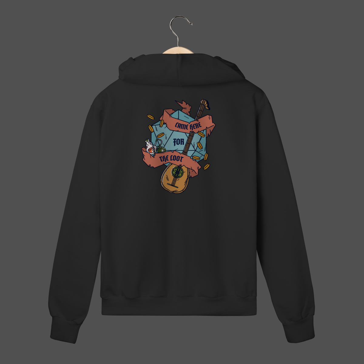 Moletom C/ Zíper Prime | Came Here For The Loot