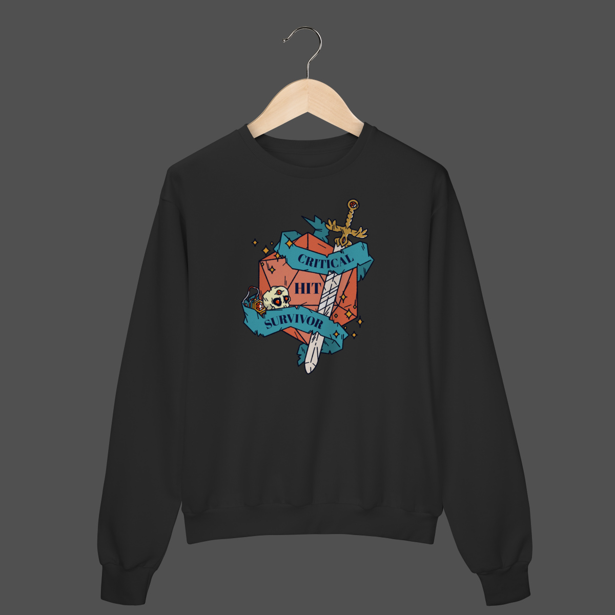 Moletom Fechado Prime | Critical Hit Survivor