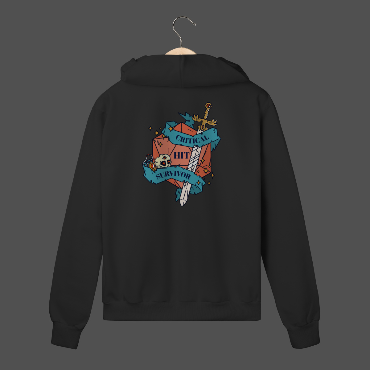 Moletom C/ Zíper Prime | Critical Hit Survivor