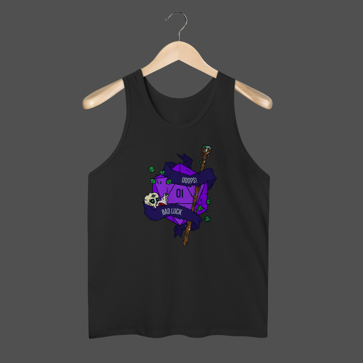 Nome do produto: Regata Quality | Ooops! Bad Luck