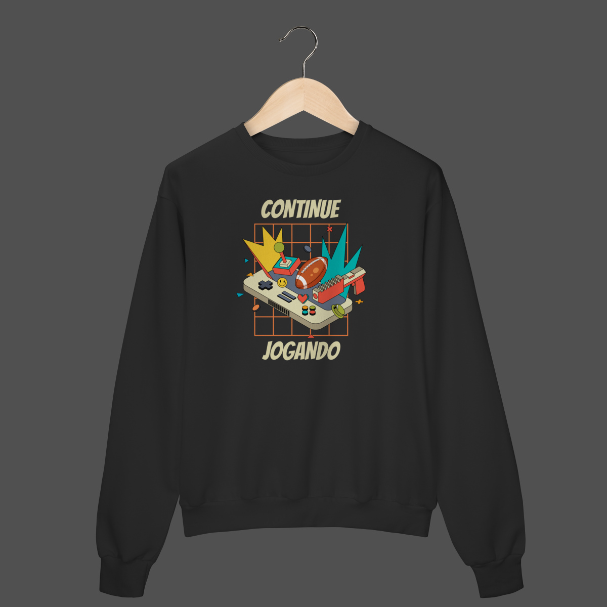 Moletom Fechado Prime | Continue Jogando