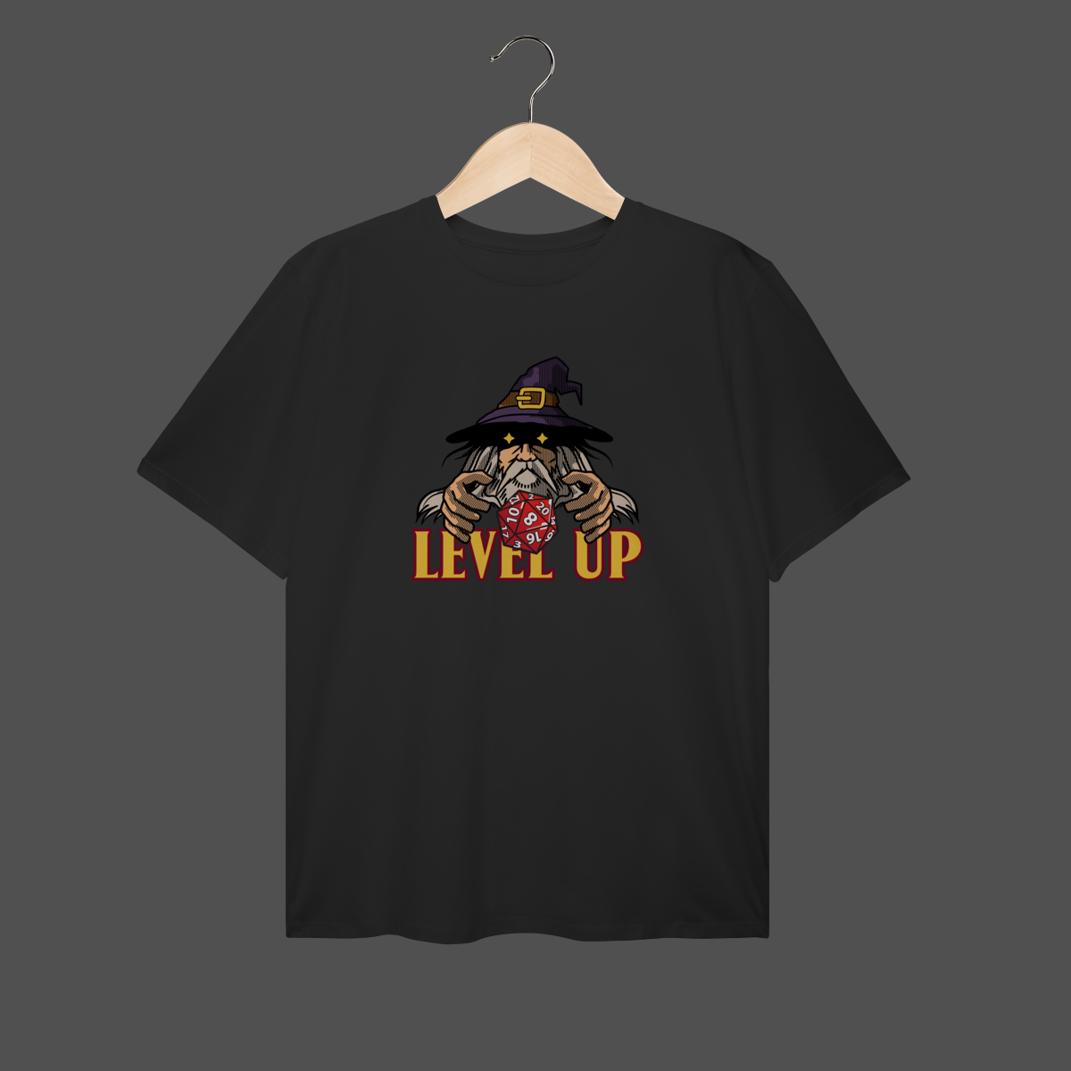 Nome do produto: Camiseta Plus Size | Level Up