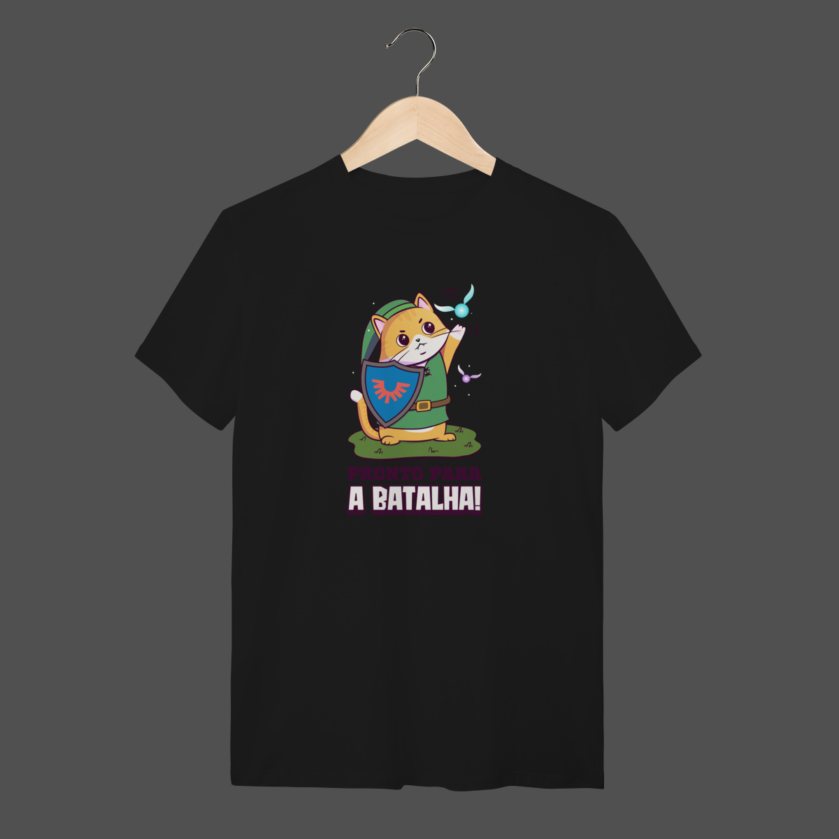 Camiseta Quality | Pronto Para A Batalha!