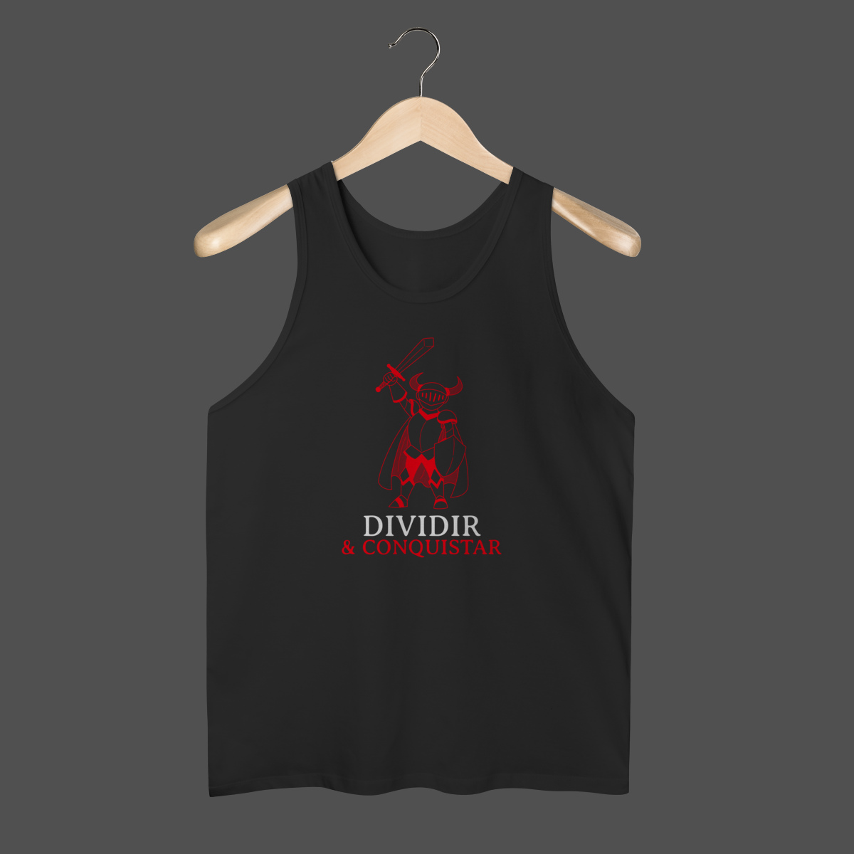 Nome do produto: Regata Quality | Dividir & Conquistar