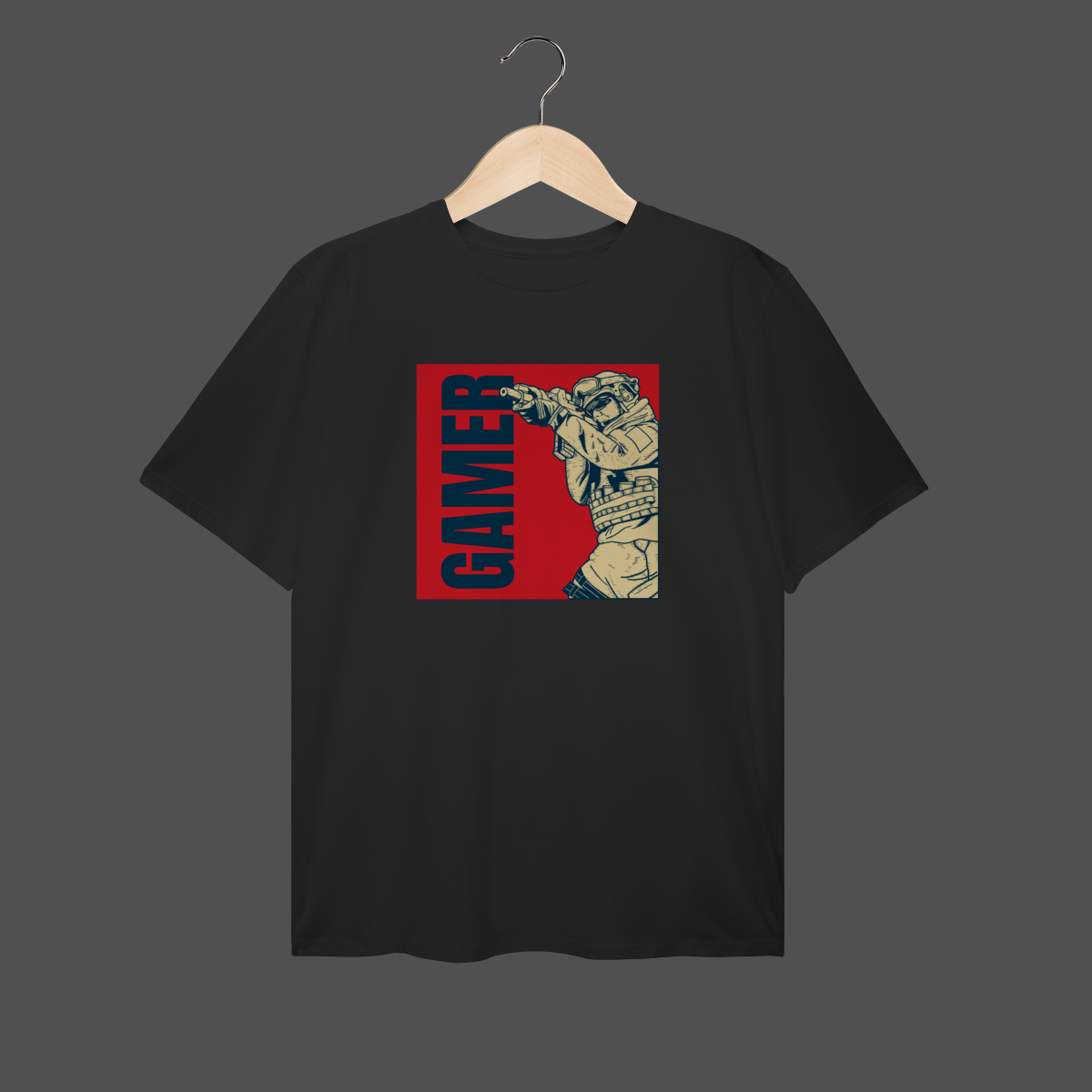 Camiseta Plus Size | Gamer