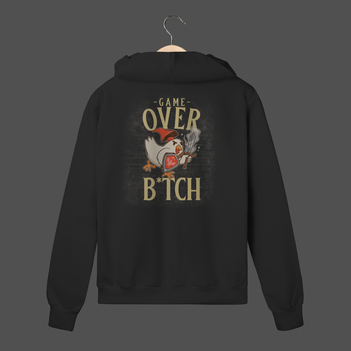 Moletom C/ Zíper Prime | Game Over B*tch