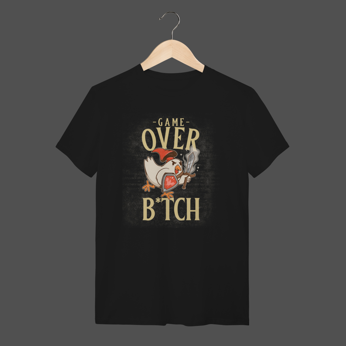 Camiseta Quality | Game Over B*tch