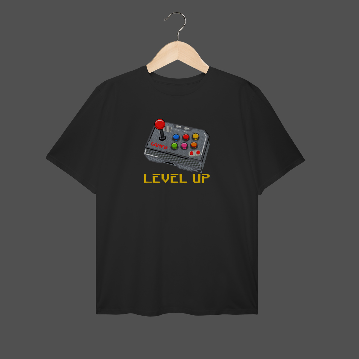 Camiseta Plus Size | Level Up
