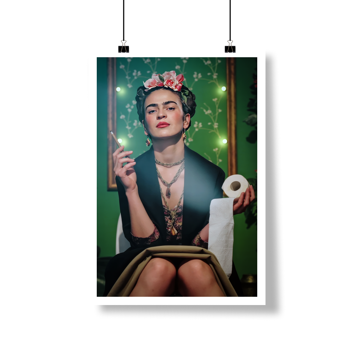 Poster Retrato Frida Kahlo 