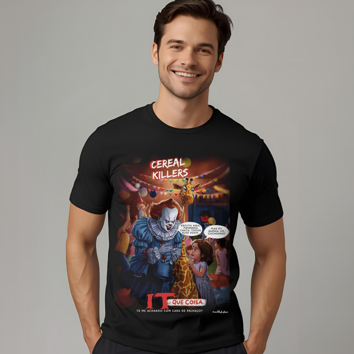 Nome do produto: Camiseta Cereal Killers – IT Que Coisa!