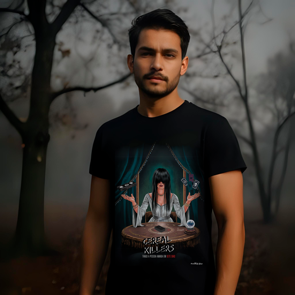 Nome do produto: Camiseta Cereal Killers – Trago a pessoa amada em sete dias