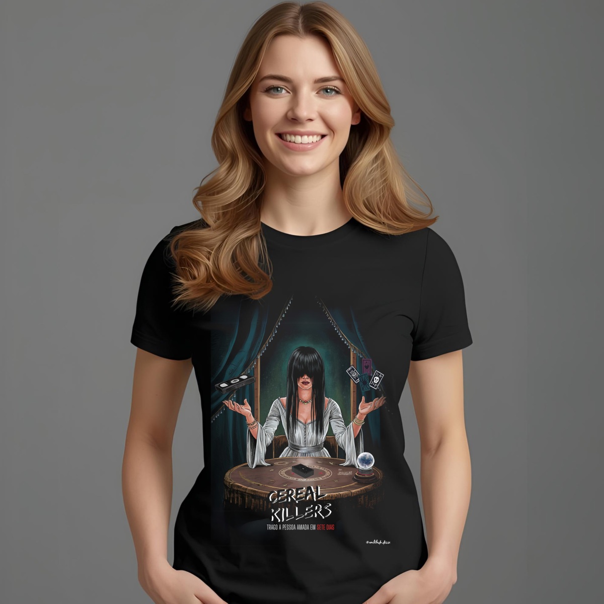 Nome do produto: Camiseta Cereal Killers – Trago a pessoa amada em sete dias