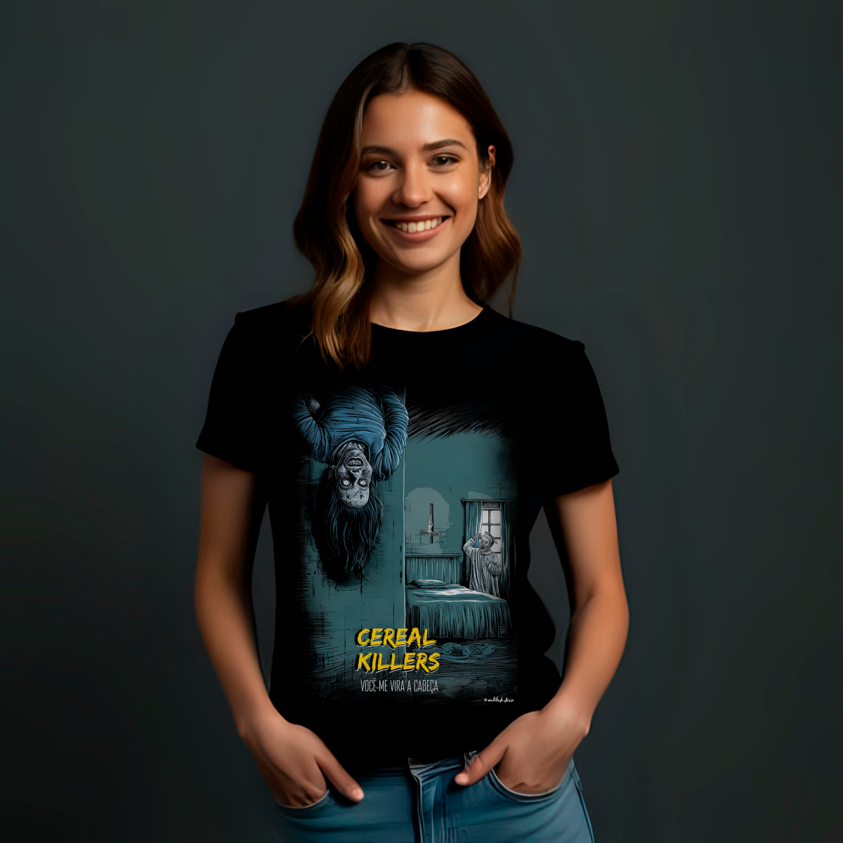 Nome do produto: Camiseta Cereal Killers - Você me Vira a Cabeça