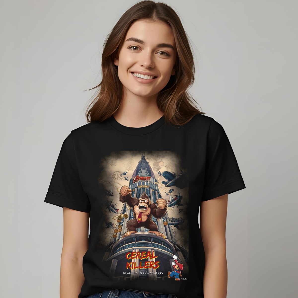 Nome do produto: Camiseta Cereal Killers – Planeta dos Macacos