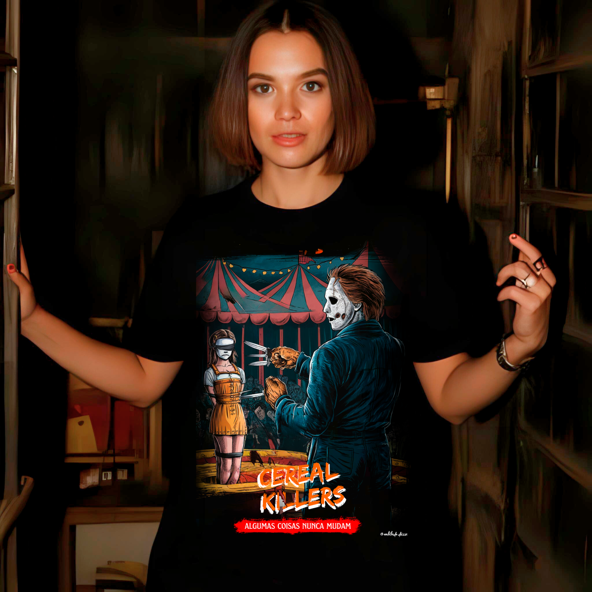 Nome do produto: Camiseta Cereal Killers – Arremesso Mortal