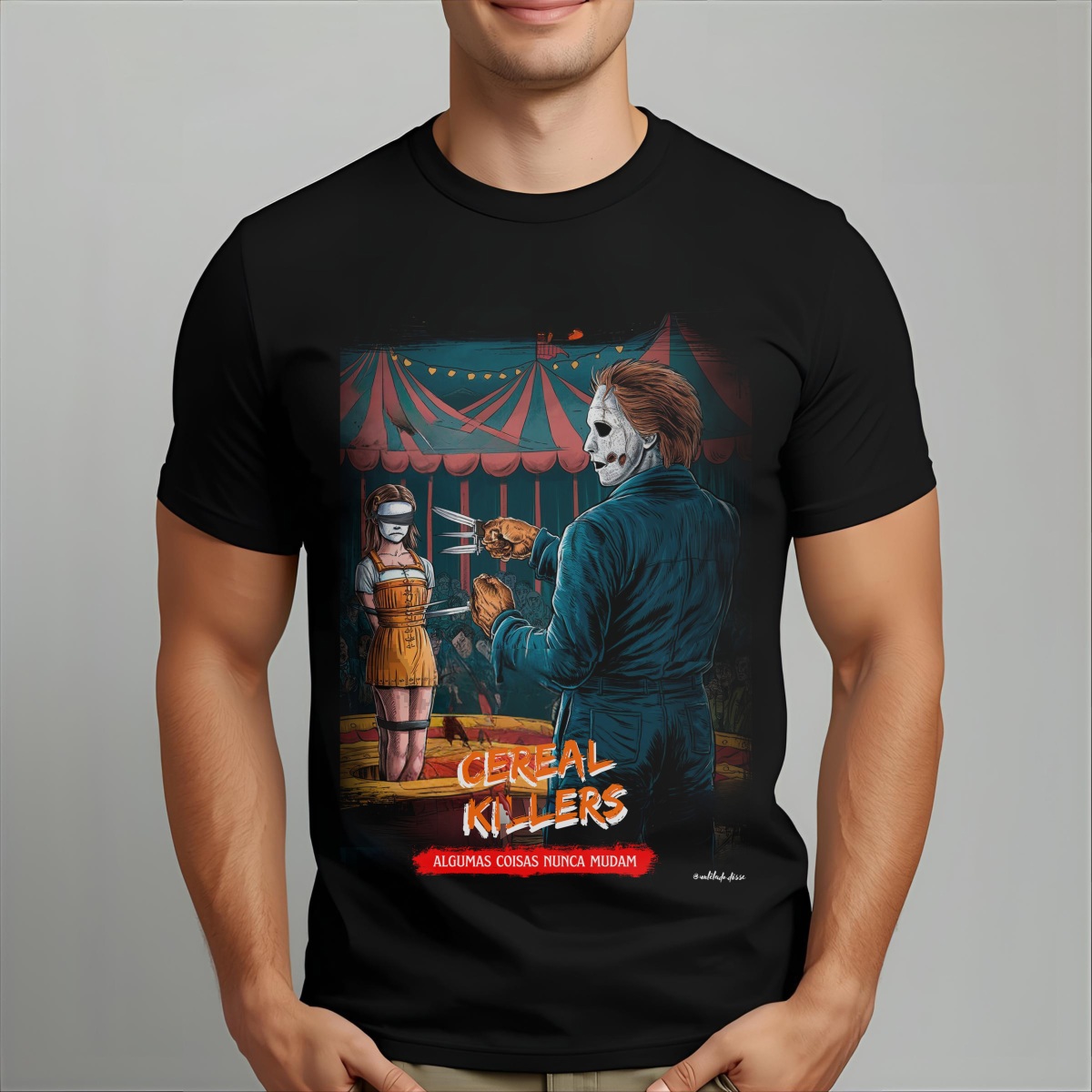 Nome do produto: Camiseta Cereal Killers – Arremesso Mortal