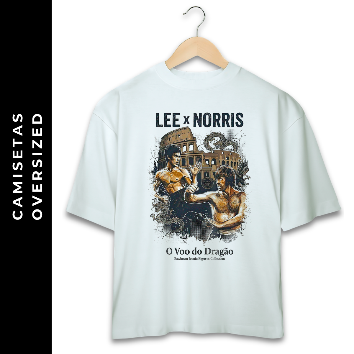 Oversized Chuck Norris vs Bruce Lee VII