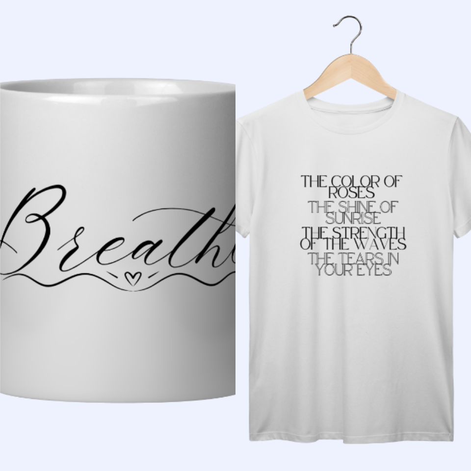 Kit Breathe I - Camiseta e Caneca