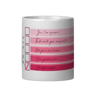 Caneca Mood Pink
