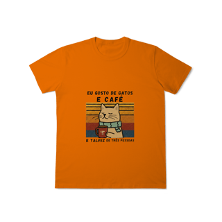 T-Shirt Cat & Coffee