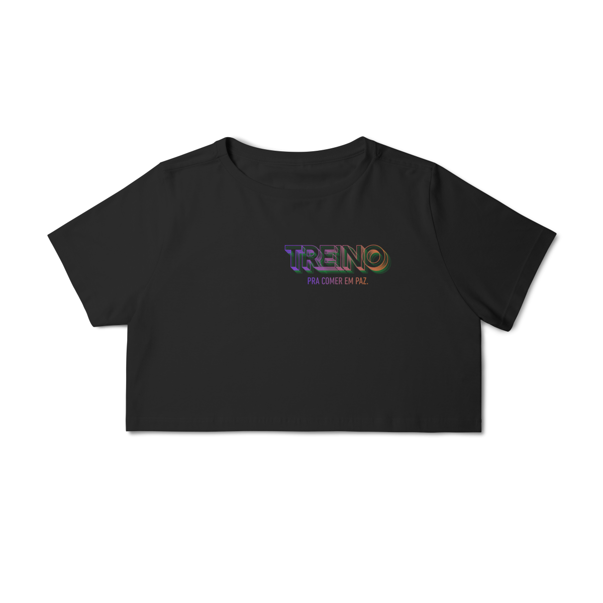 Cropped Treino pra Comer