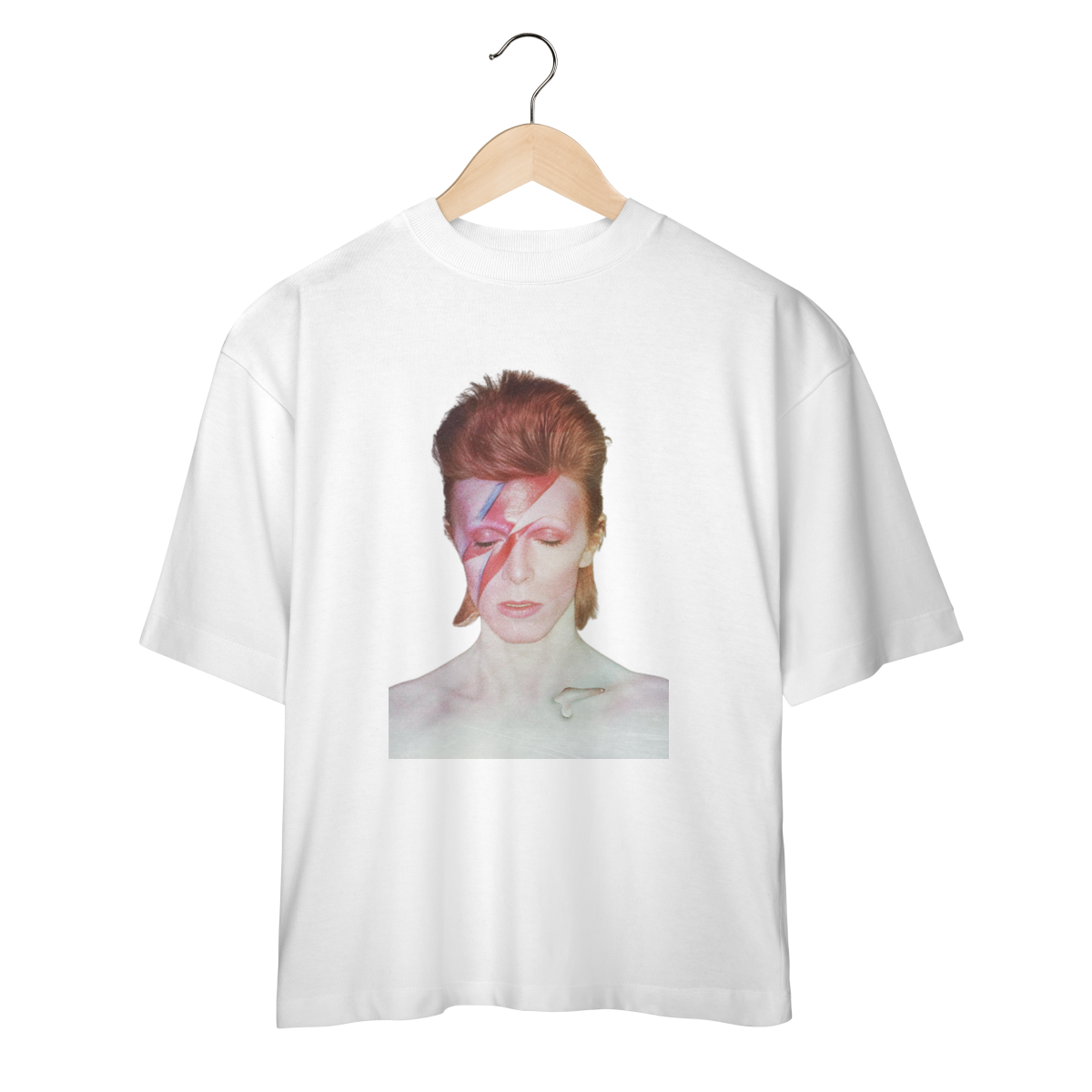 Camiseta Oversized David Bowie - Aladdin Sane