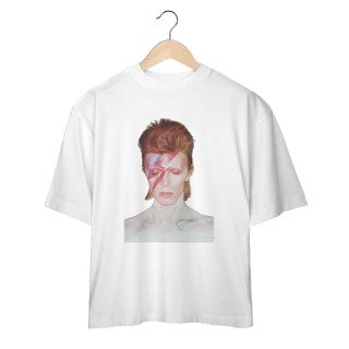 Camiseta Oversized David Bowie - Aladdin Sane