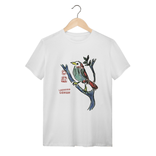 Camiseta Leonard Cohen - Bird on a wire