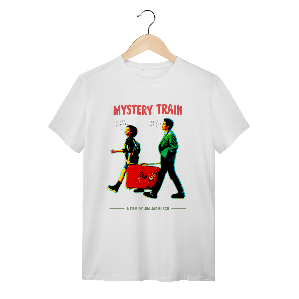 Camiseta Mystery Train - Jim Jarmusch