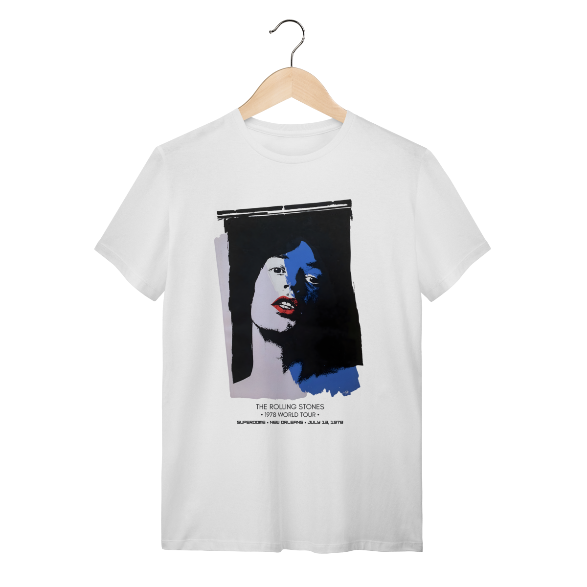 Camiseta Rolling Stones 1978 World Tour