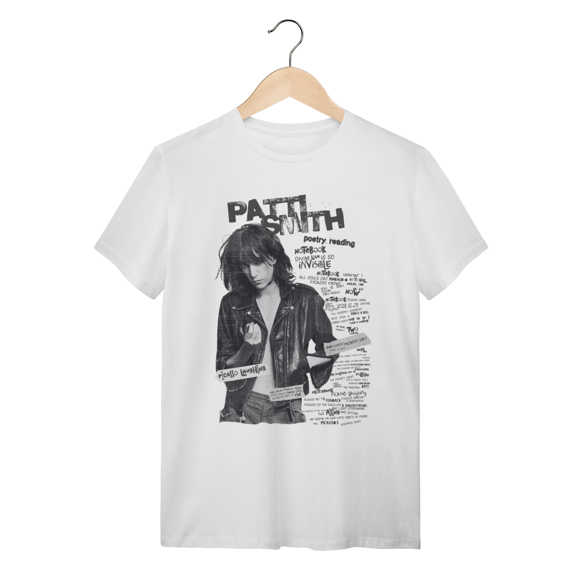Camiseta Patti Smith - Picasso Laughing