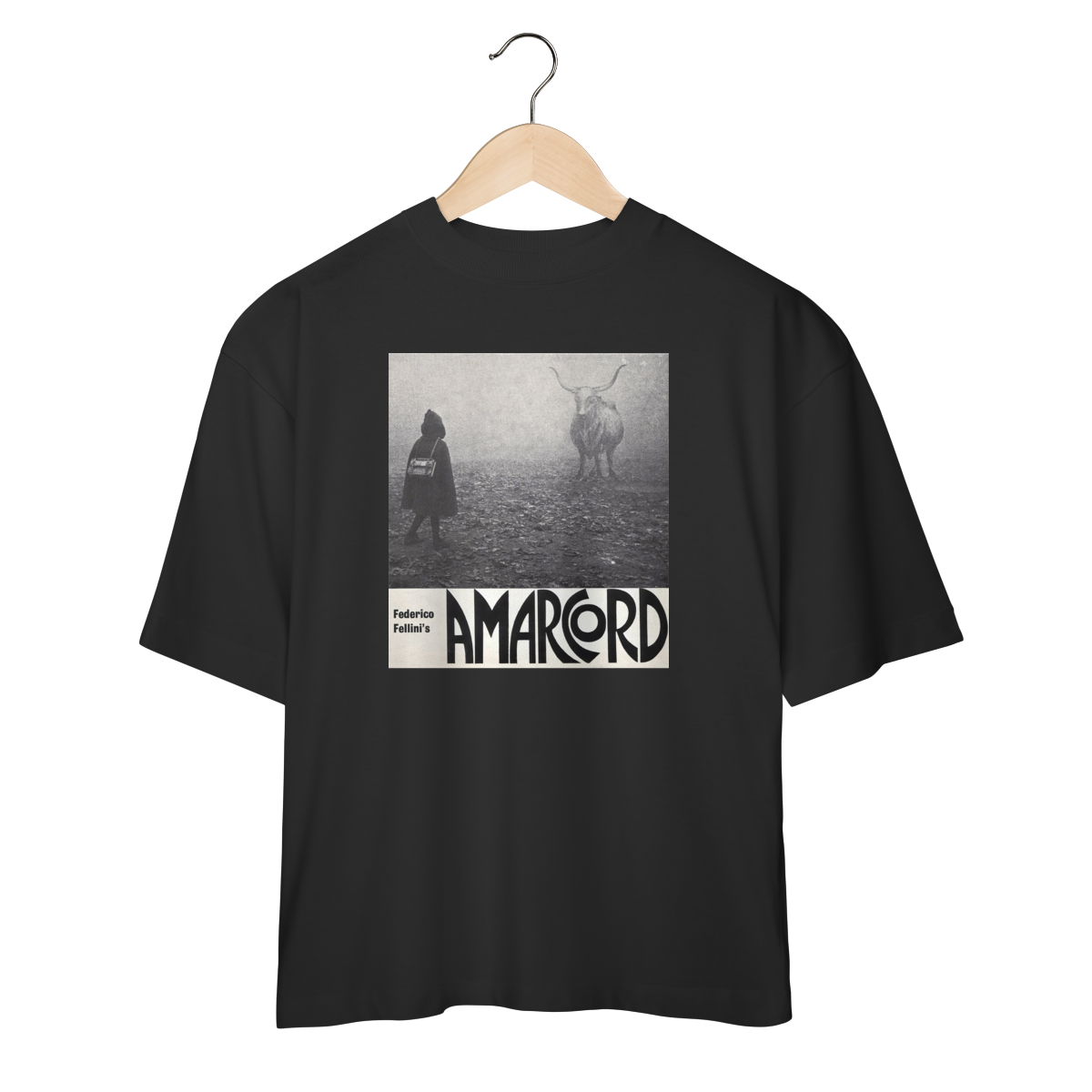 Camiseta Oversized Fellini - Amarcord