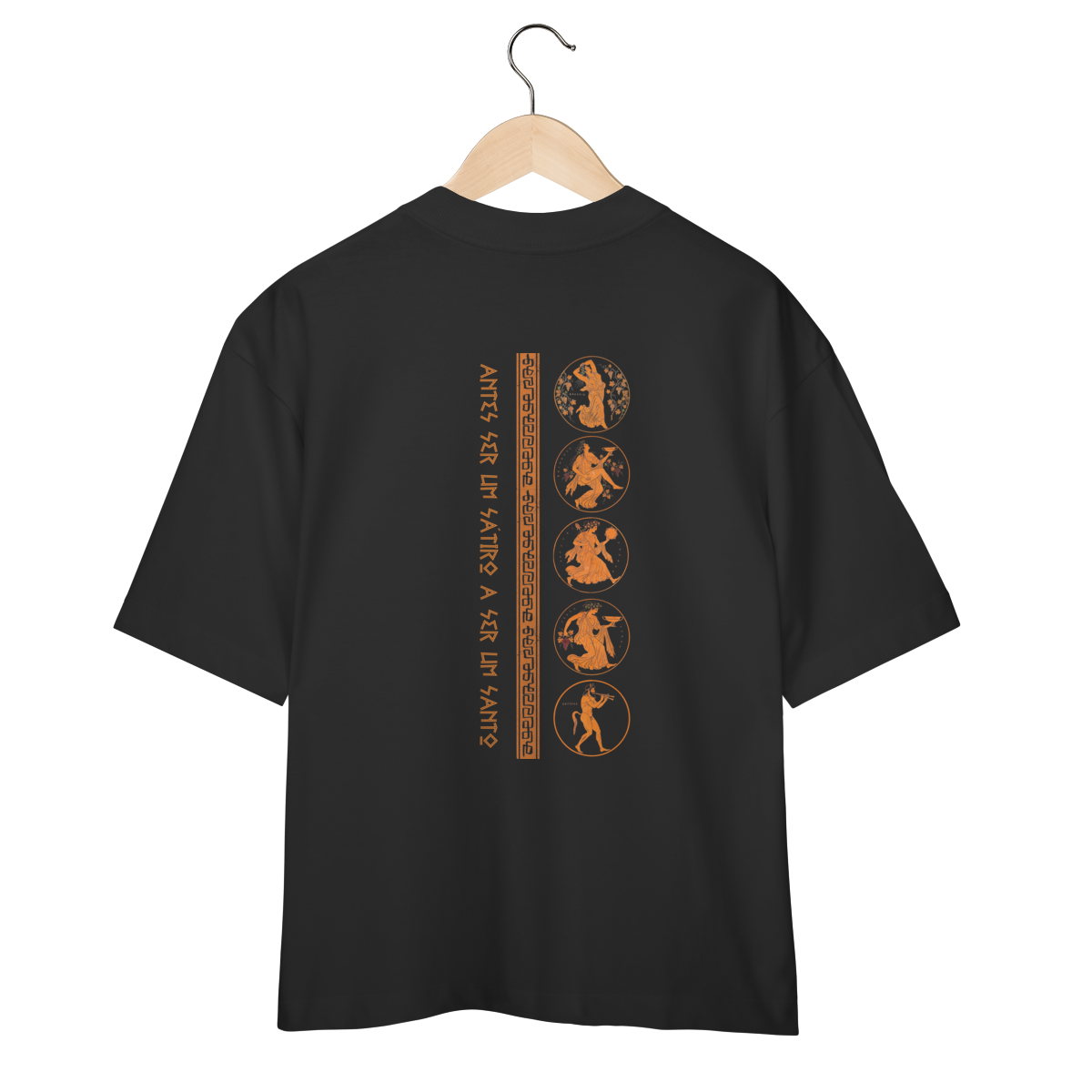Camiseta Oversized - Sátiro (COSTAS)